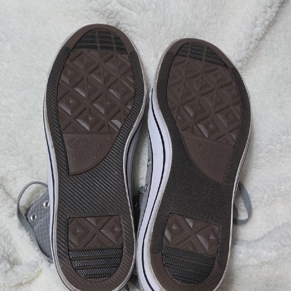 Converse Charcoal High-Top Sneakers - Picture 4 of 6